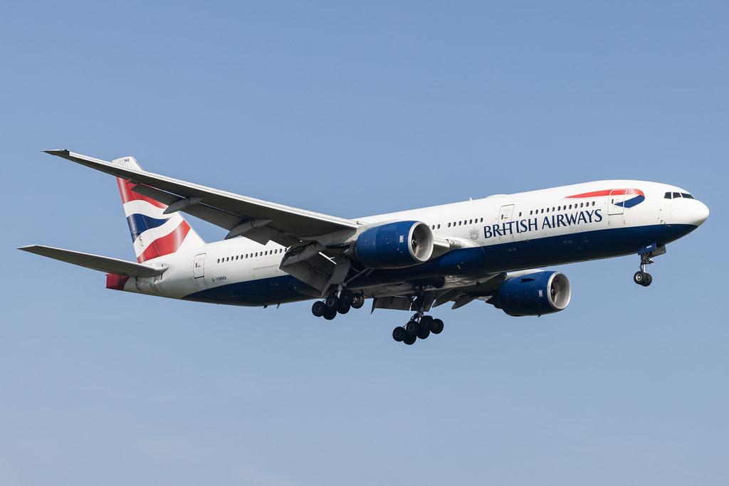 London Heathrow: British Airways (BA / BAW) |  Boeing 777-236(ER) B772 | G-YMMA | MSN 30302