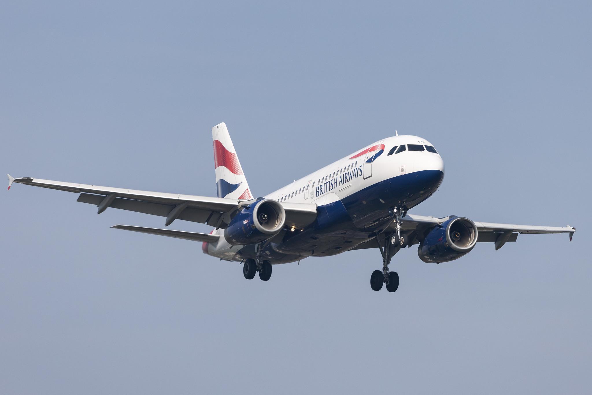 London Heathrow: British Airways (BA / BAW) |  Airbus A319-131 A319 | G-EUPO | MSN 1279