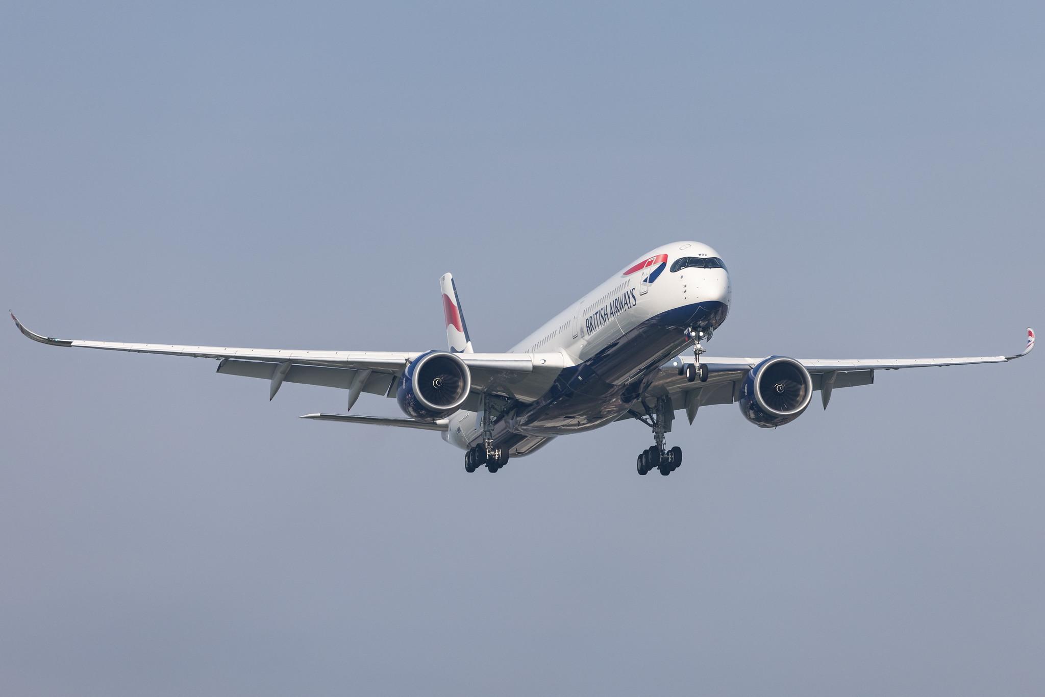 London Heathrow: British Airways (BA / BAW) |  Airbus A350-1041 A35K | G-XWBK | MSN 495