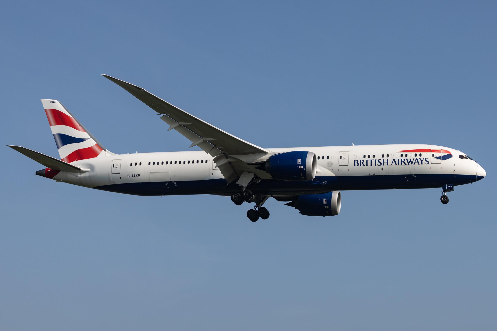 London Heathrow: British Airways (BA / BAW) |  Boeing 787-9 Dreamliner B789 | G-ZBKR | MSN 60627