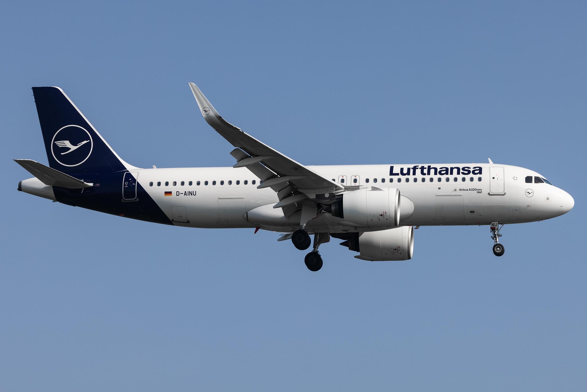 London Heathrow: Lufthansa (LH / DLH) |  Airbus A320-271N A20N | D-AINU | MSN 8728