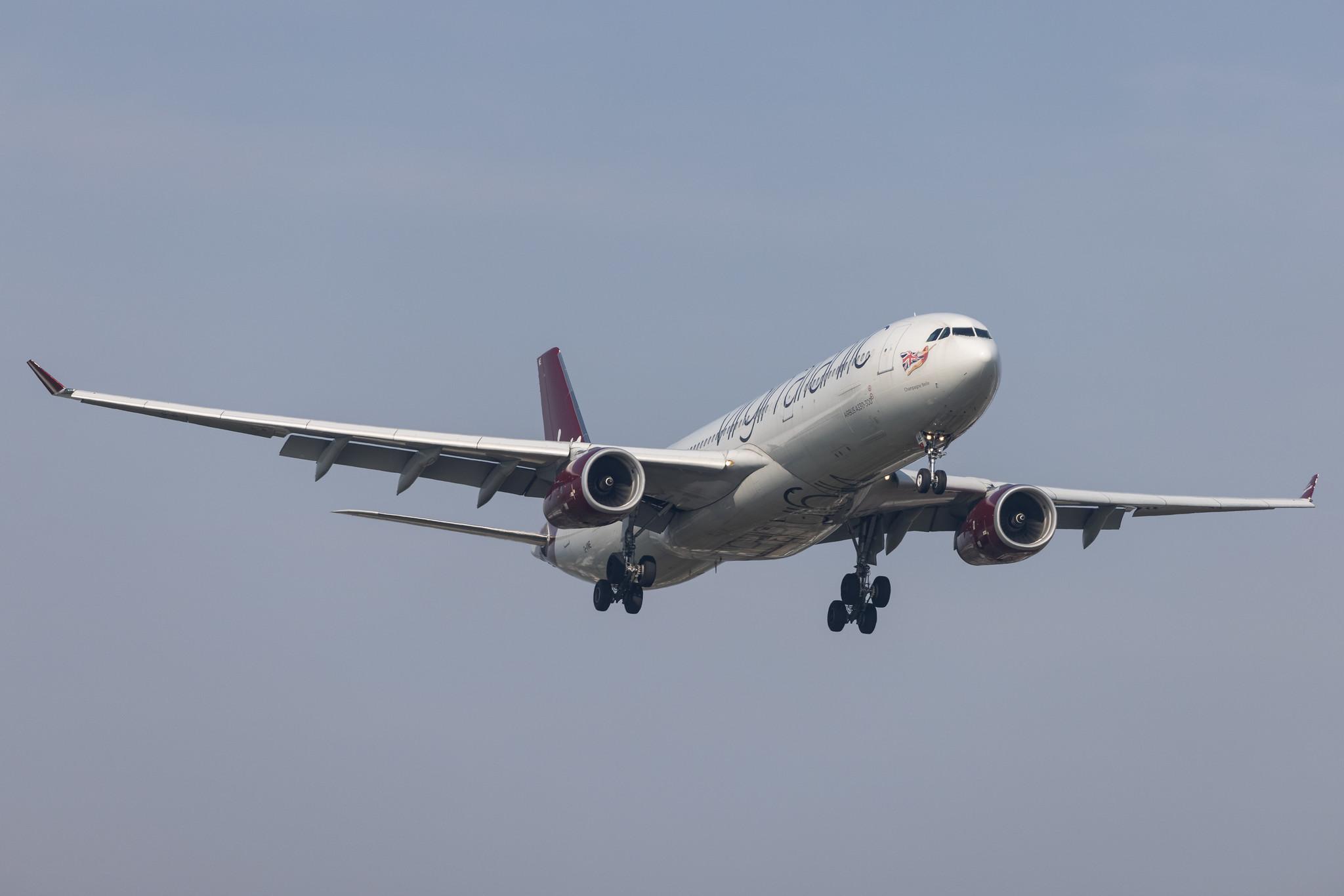 London Heathrow: Virgin Atlantic (VS / VIR) |  Airbus A330-343 A333 | G-VINE | MSN 1231