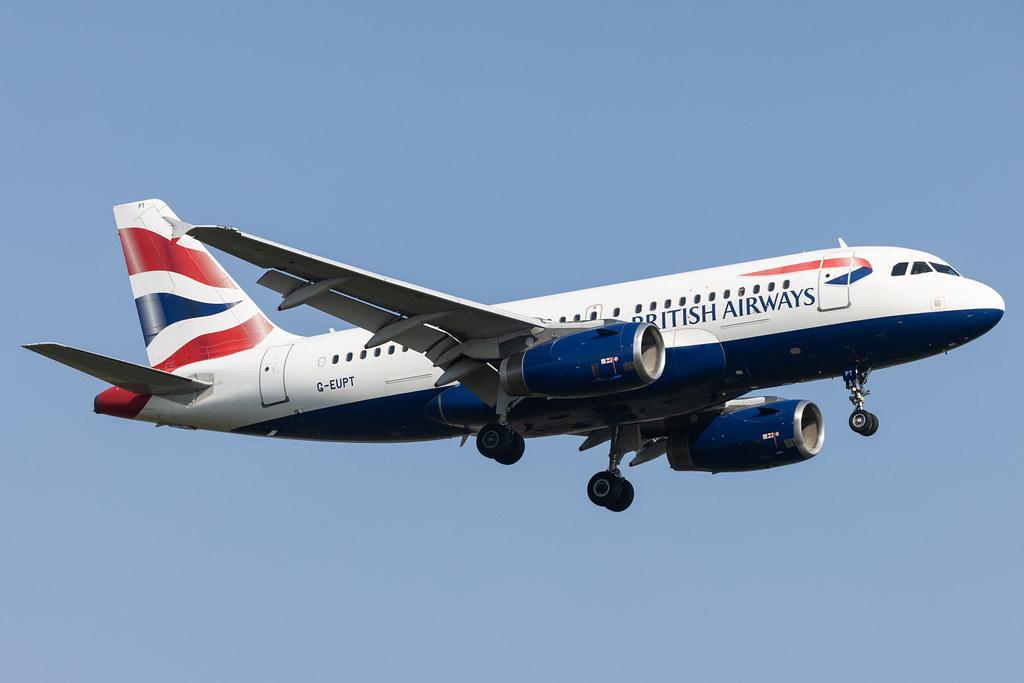 London Heathrow: British Airways (BA / BAW) |  Airbus A319-131 A319 | G-EUPT | MSN 1380