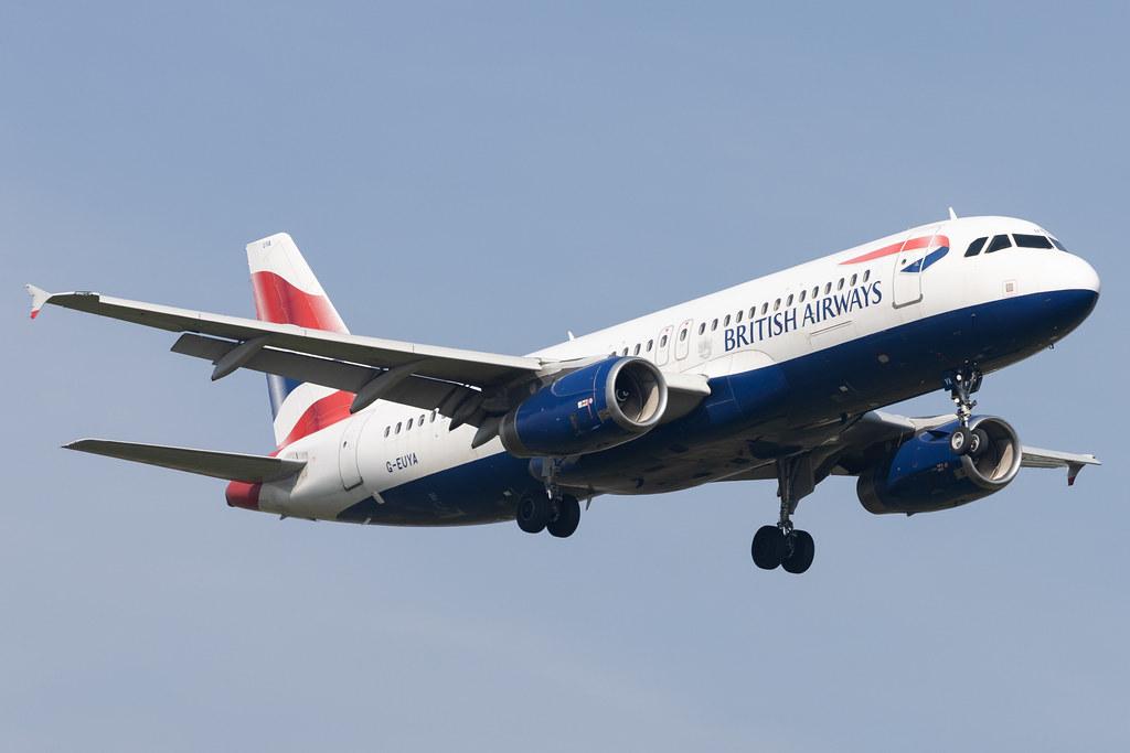 London Heathrow: British Airways (BA / BAW) |  Airbus A320-232 A320 | G-EUYA | MSN 3697