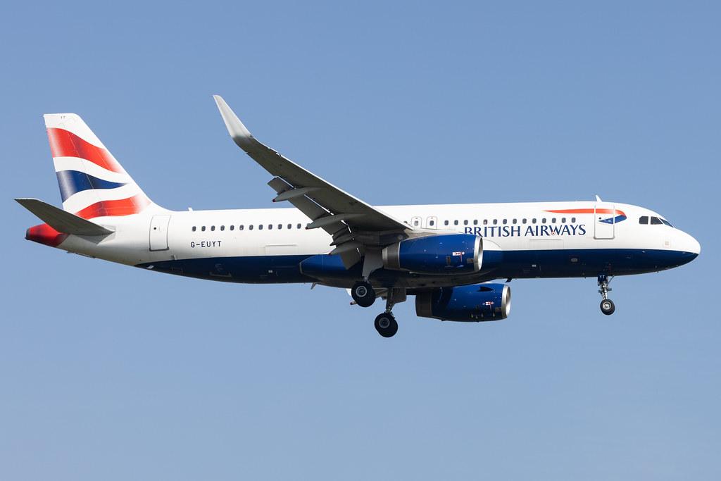 London Heathrow: British Airways (BA / BAW) |  Airbus A320-232 A320 | G-EUYT | MSN 5985