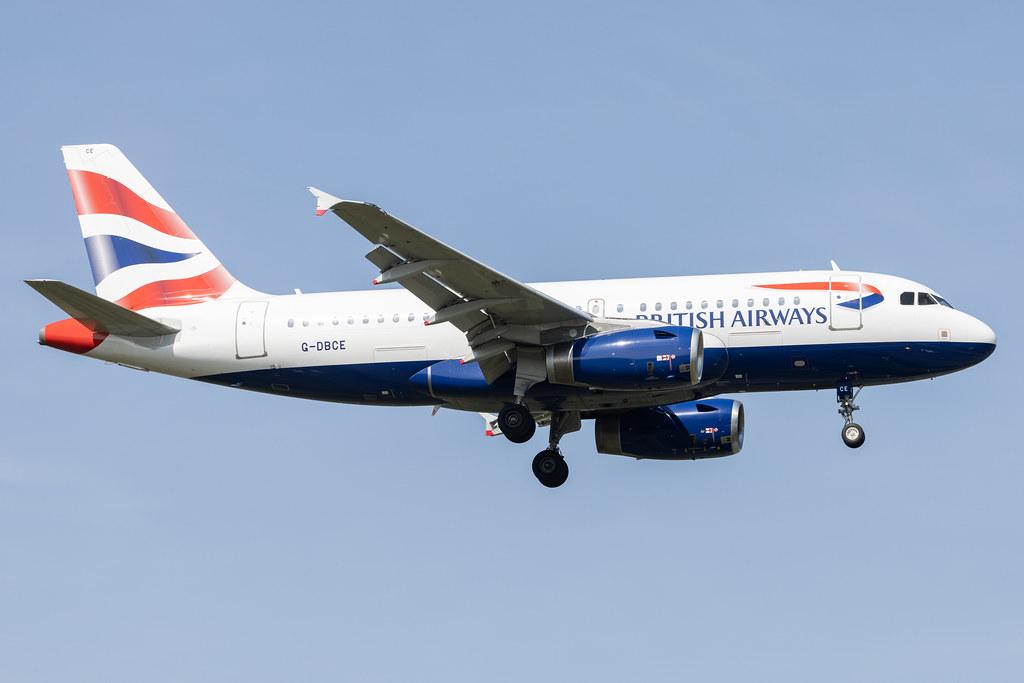 London Heathrow: British Airways (BA / BAW) |  Airbus A319-131 A319 | G-DBCE | MSN 2429