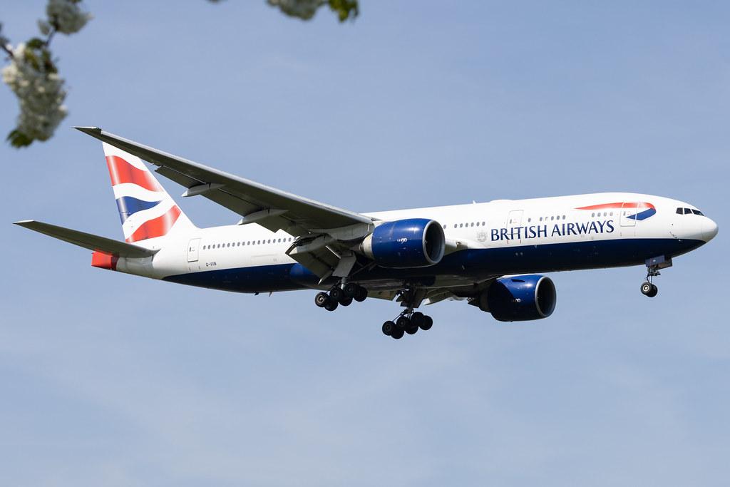London Heathrow: British Airways (BA / BAW) |  Boeing 777-236(ER) B772 | G-VIIN | MSN 29319
