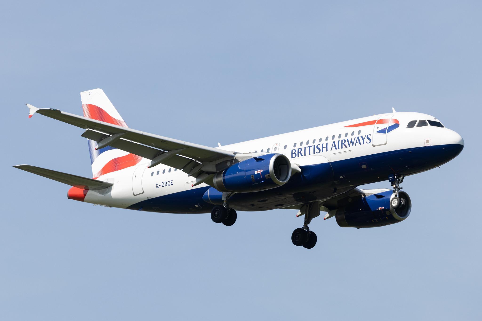 London Heathrow: British Airways (BA / BAW) |  Airbus A319-131 A319 | G-DBCE | MSN 2429