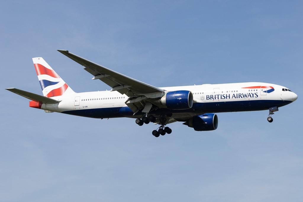 London Heathrow: British Airways (BA / BAW) |  Boeing 777-236(ER) B772 | G-VIIN | MSN 29319