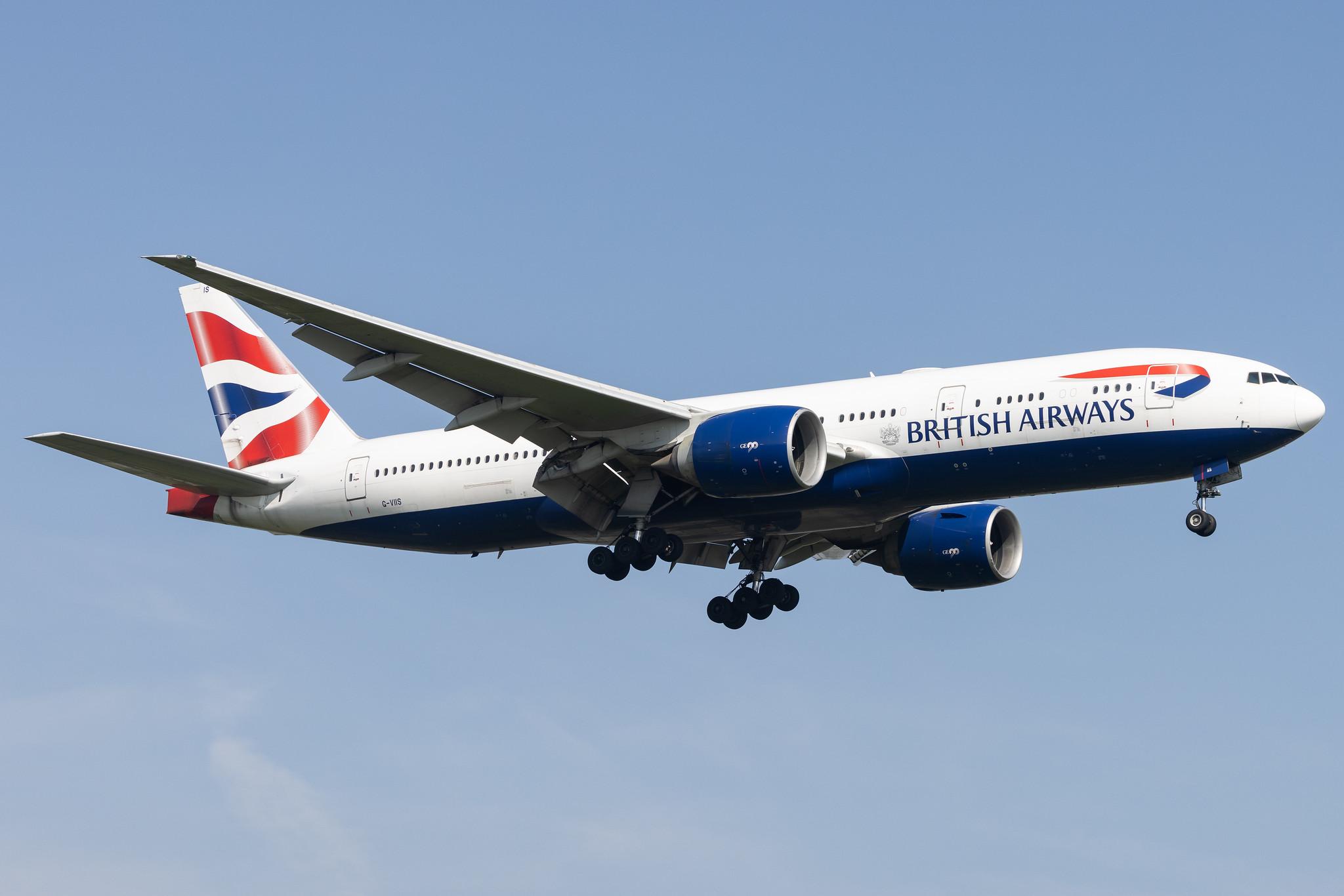 London Heathrow: British Airways (BA / BAW) |  Boeing 777-236(ER) B772 | G-VIIS | MSN 29323