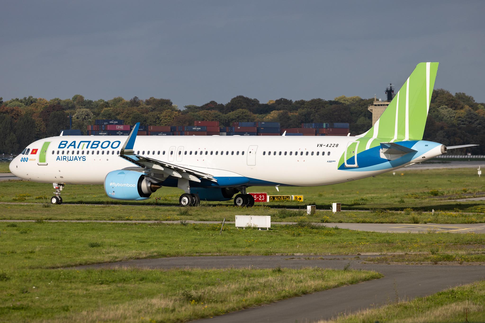 Hamburg Finkenwerder: Bamboo Airways (QH / BAV) | Airbus A321-251NX A21N | VN-A228 | MSN 10284