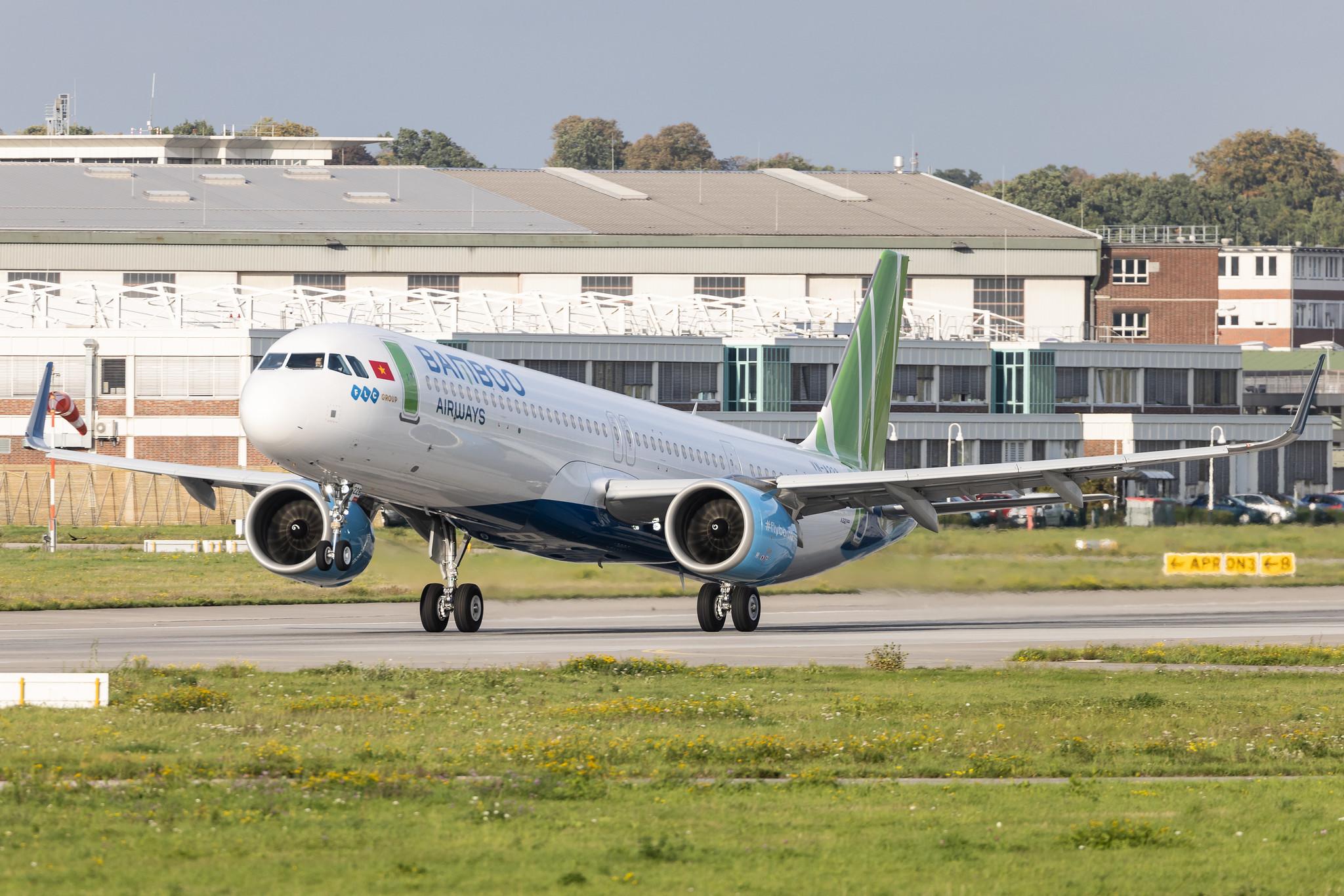 Hamburg Finkenwerder: Bamboo Airways (QH / BAV) | Airbus A321-251NX A21N | VN-A228 | MSN 10284