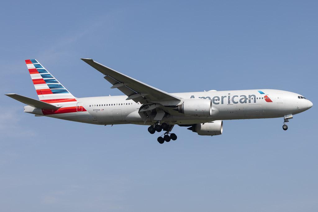 London Heathrow: American Airlines (AA / AAL) |  Boeing 777-223(ER) B772 | N799AN | MSN 30258