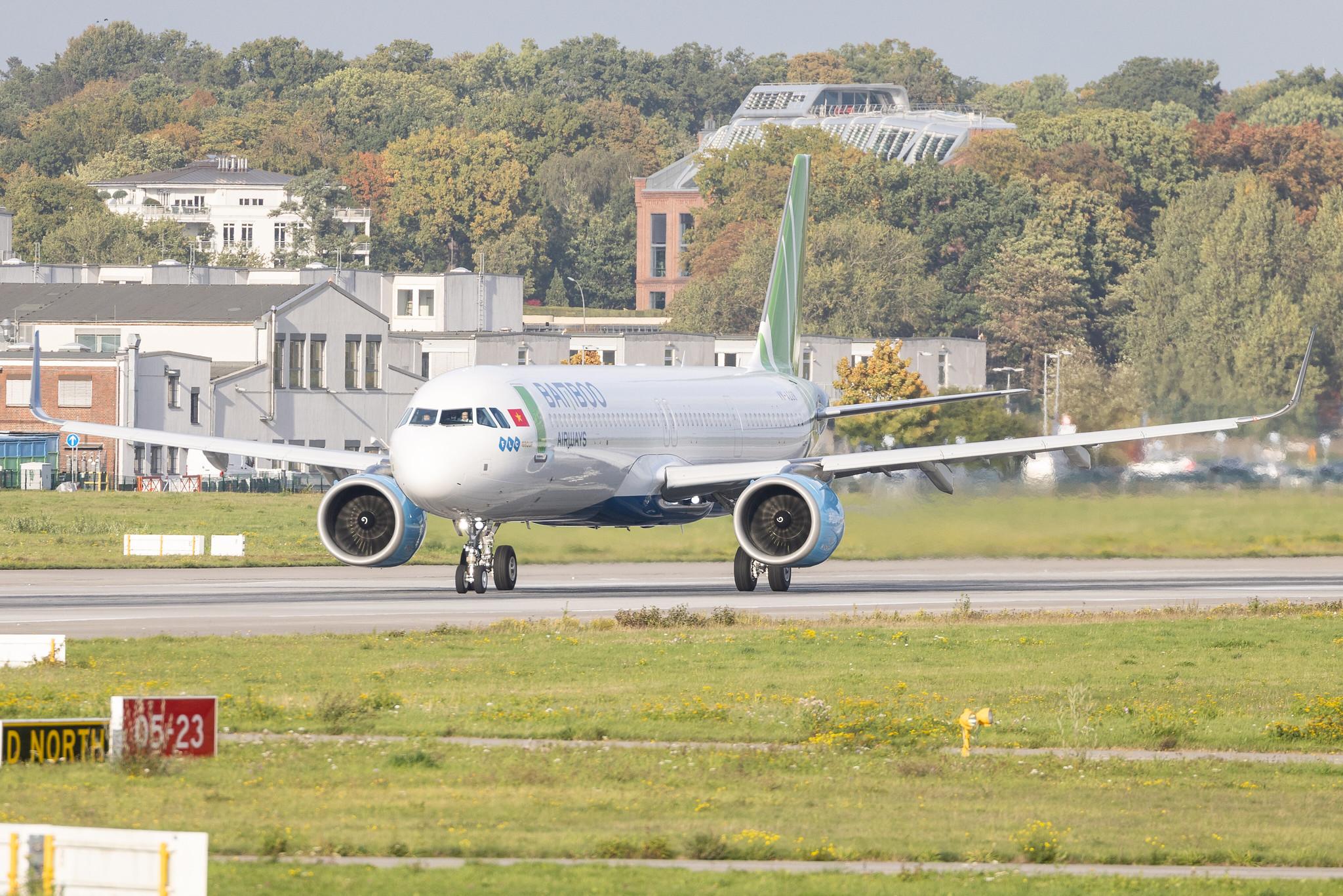 Hamburg Finkenwerder: Bamboo Airways (QH / BAV) | Airbus A321-251NX A21N | VN-A228 | MSN 10284