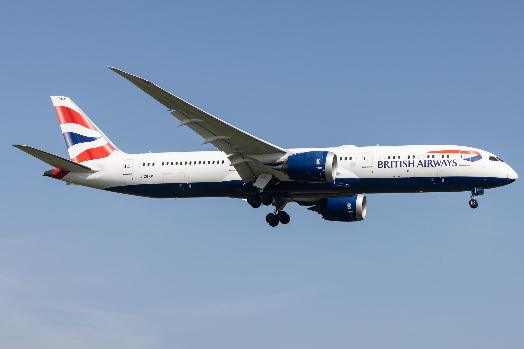 London Heathrow: British Airways (BA / BAW) |  Boeing 787-9 Dreamliner B789 | G-ZBKP | MSN 38632