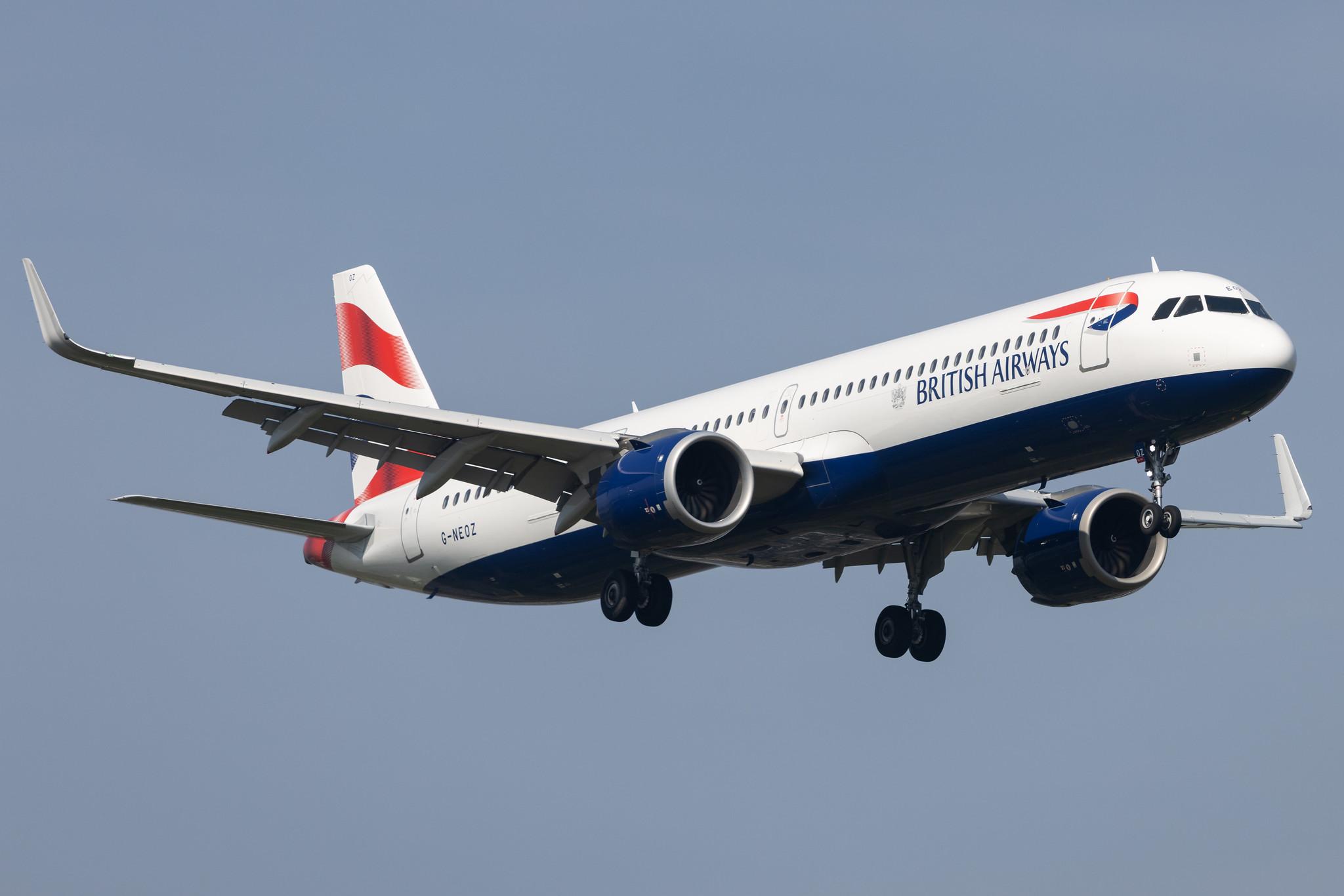 London Heathrow: British Airways (BA / BAW) |  Airbus A321-251NX A21N | G-NEOZ | MSN 9123