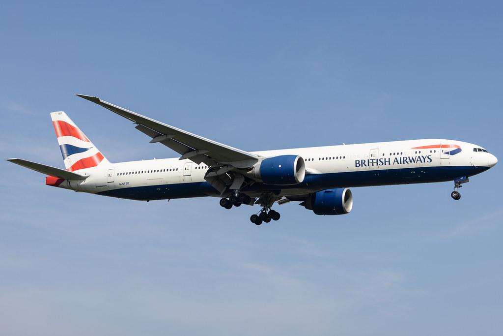 London Heathrow: British Airways (BA / BAW) |  Boeing 777-36N(ER) B77W | G-STBD | MSN 38695