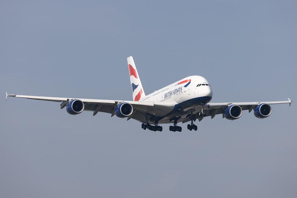 London Heathrow: British Airways (BA / BAW) |  Airbus A380-841 A388 | G-XLED | MSN 144