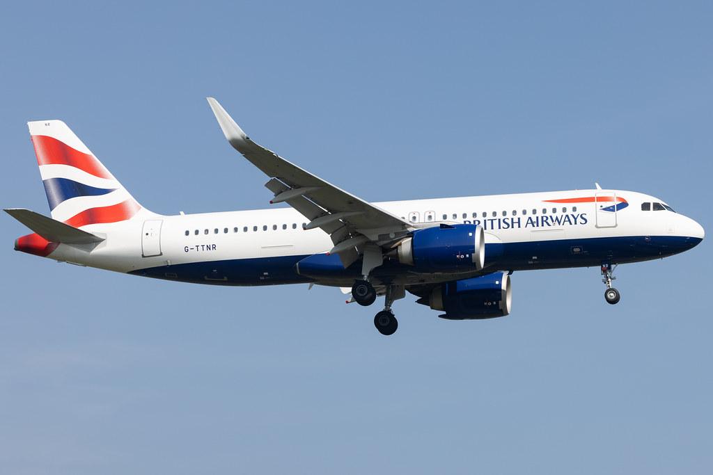 London Heathrow: British Airways (BA / BAW) |  Airbus A320-251N A20N | G-TTNR | MSN 10493