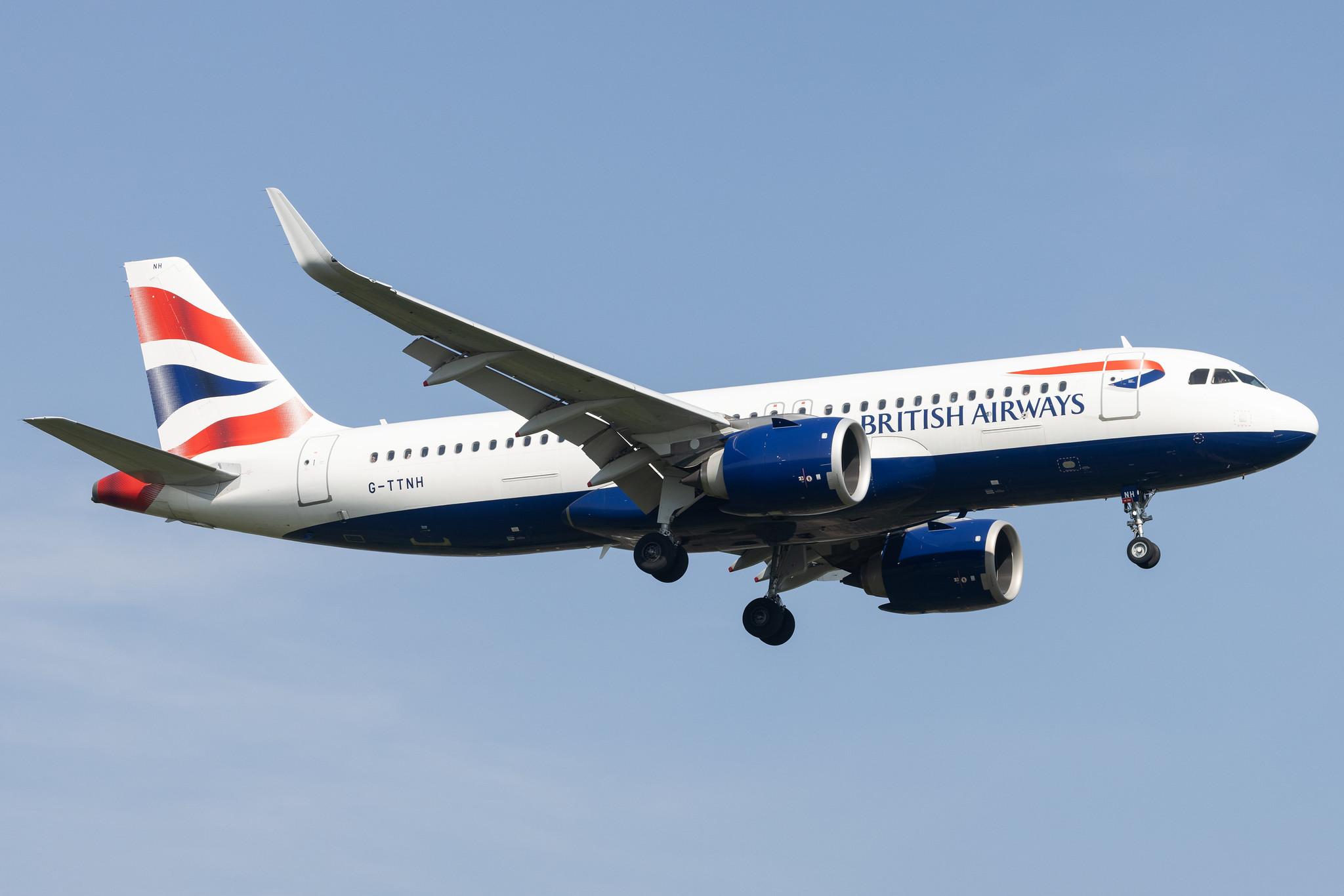 London Heathrow: British Airways (BA / BAW) |  Airbus A320-251N A20N | G-TTNH | MSN 8489