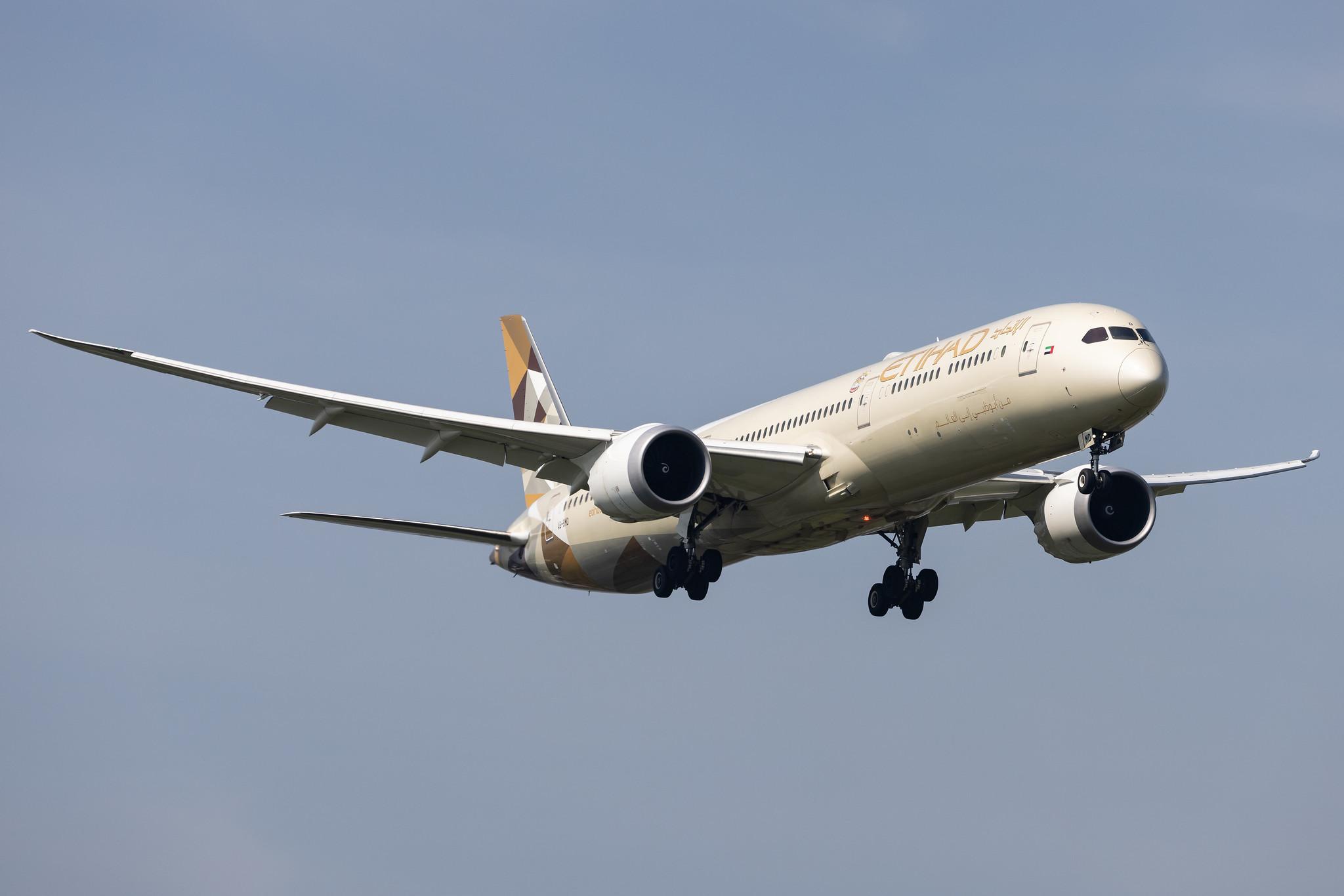 London Heathrow: Etihad Airways (EY / ETD) |  Boeing 787-10 Dreamliner B78X | A6-BMD | MSN 60758