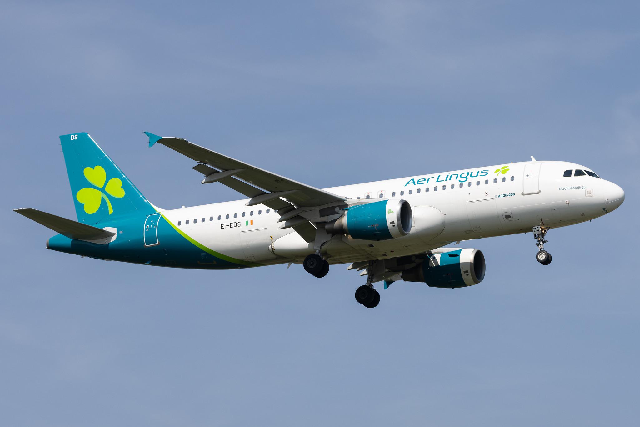 London Heathrow: Aer Lingus (EI / EIN) |  Airbus A320-214 A320 | EI-EDS | MSN 3755
