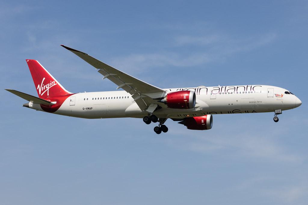 London Heathrow: Virgin Atlantic (VS / VIR) |  Boeing 787-9 Dreamliner B789 | G-VMAP | MSN 38047
