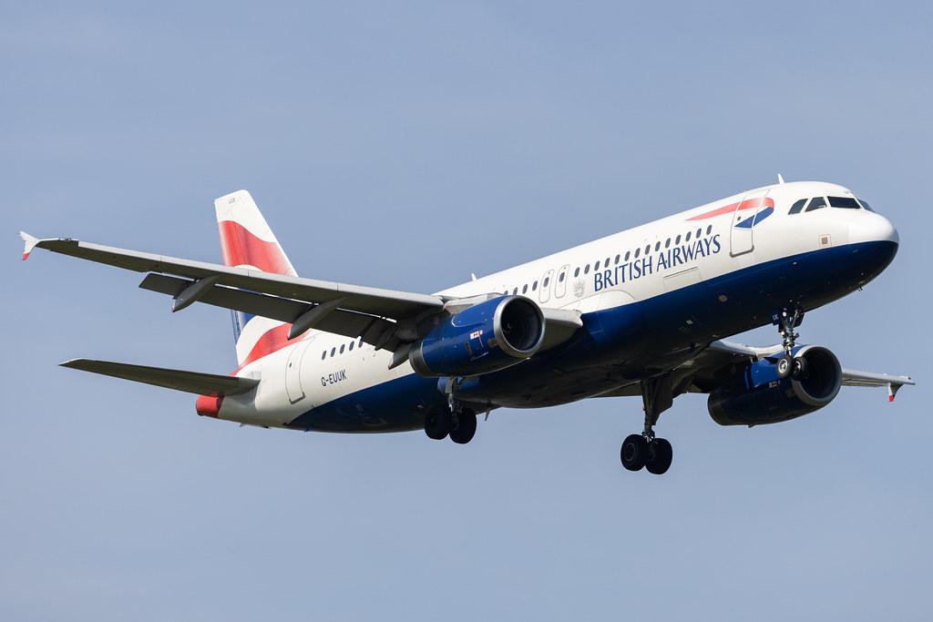 London Heathrow: British Airways (BA / BAW) |  Airbus A320-232 A320 | G-EUUK | MSN 1899