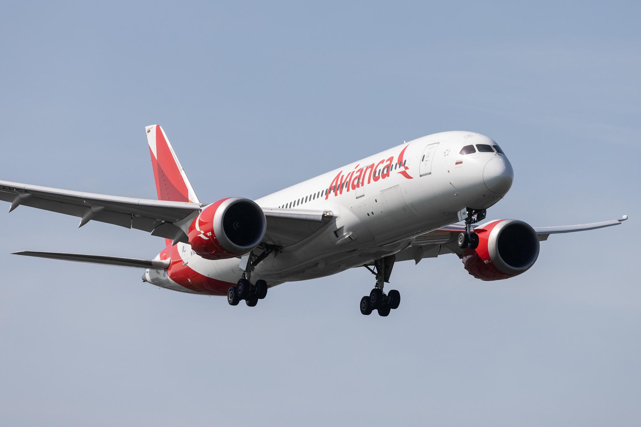 London Heathrow: Avianca (AV / AVA) |  Boeing 787-8 Dreamliner B788 | N786AV | MSN 37508