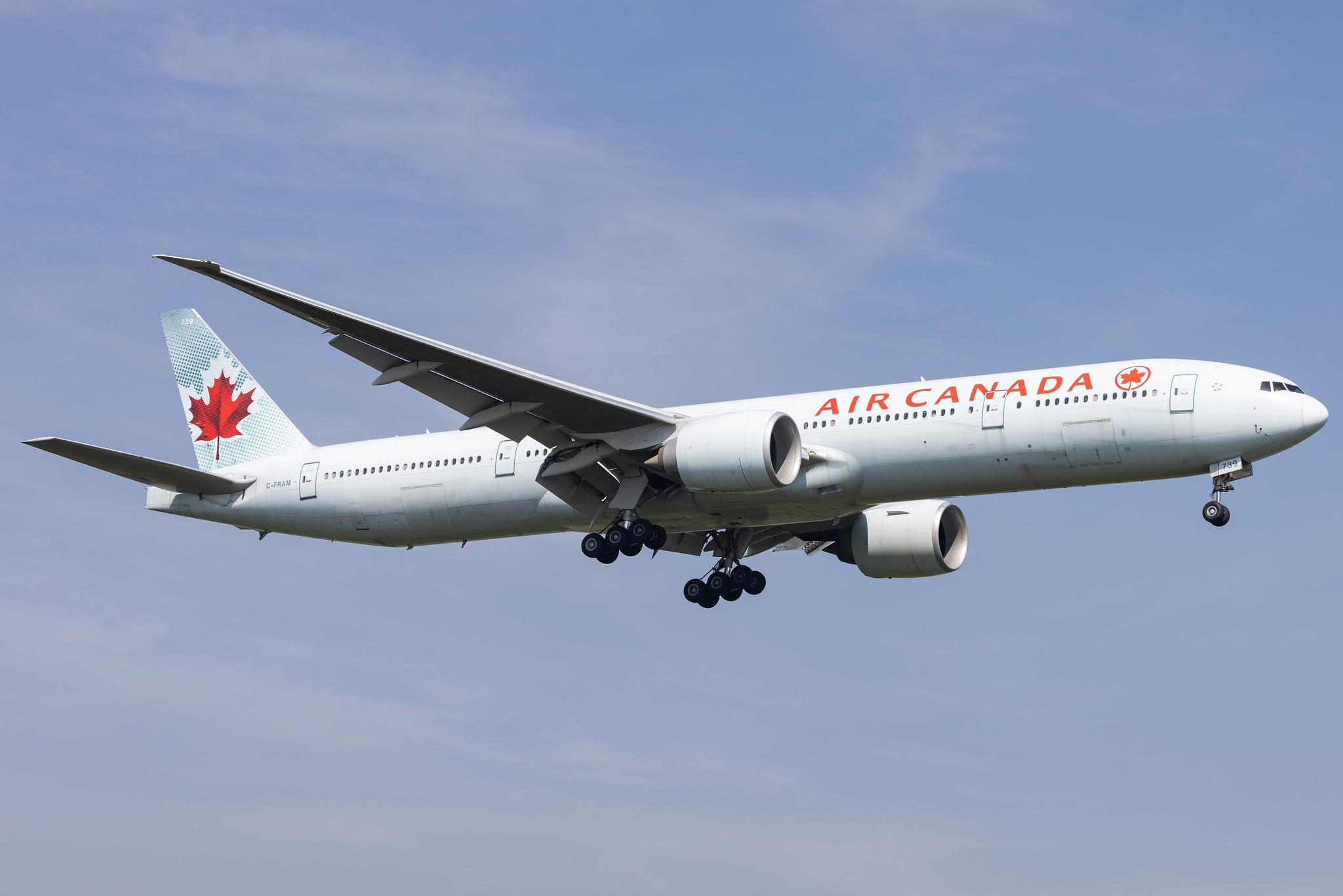 London Heathrow: Air Canada (AC / ACA) |  Boeing 777-333(ER) B77W | C-FRAM | MSN 35250