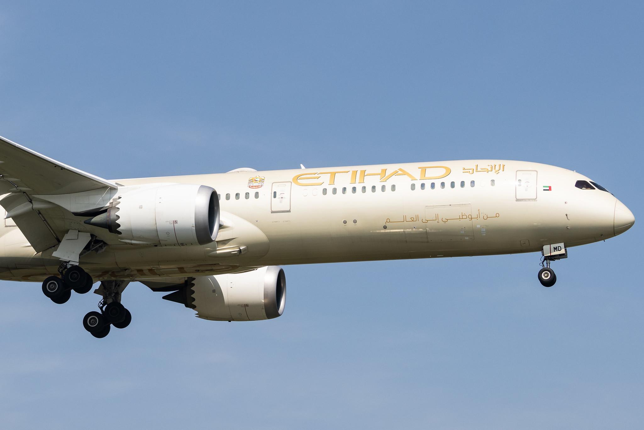 London Heathrow: Etihad Airways (EY / ETD) |  Boeing 787-10 Dreamliner B78X | A6-BMD | MSN 60758