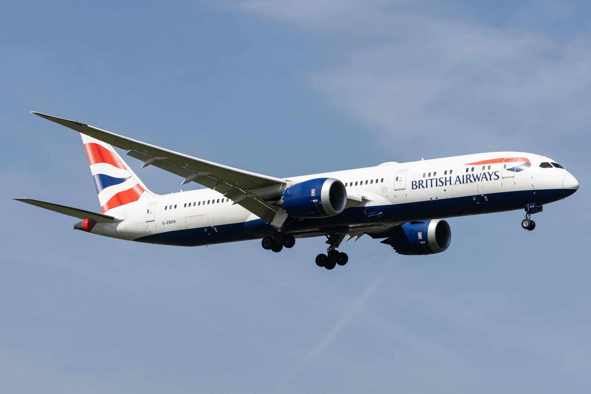 London Heathrow: British Airways (BA / BAW) |  Boeing 787-9 Dreamliner B789 | G-ZBKB | MSN 38617