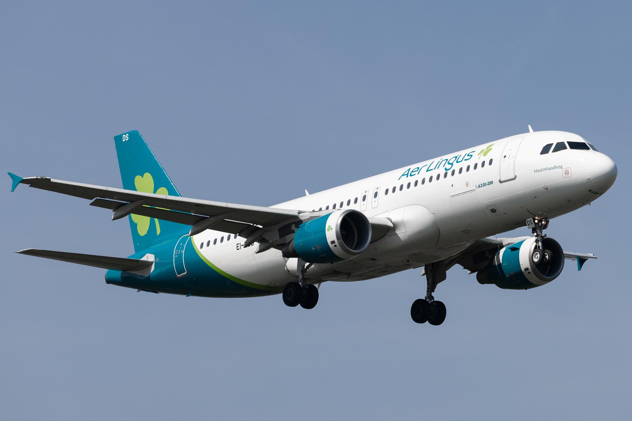 London Heathrow: Aer Lingus (EI / EIN) |  Airbus A320-214 A320 | EI-EDS | MSN 3755