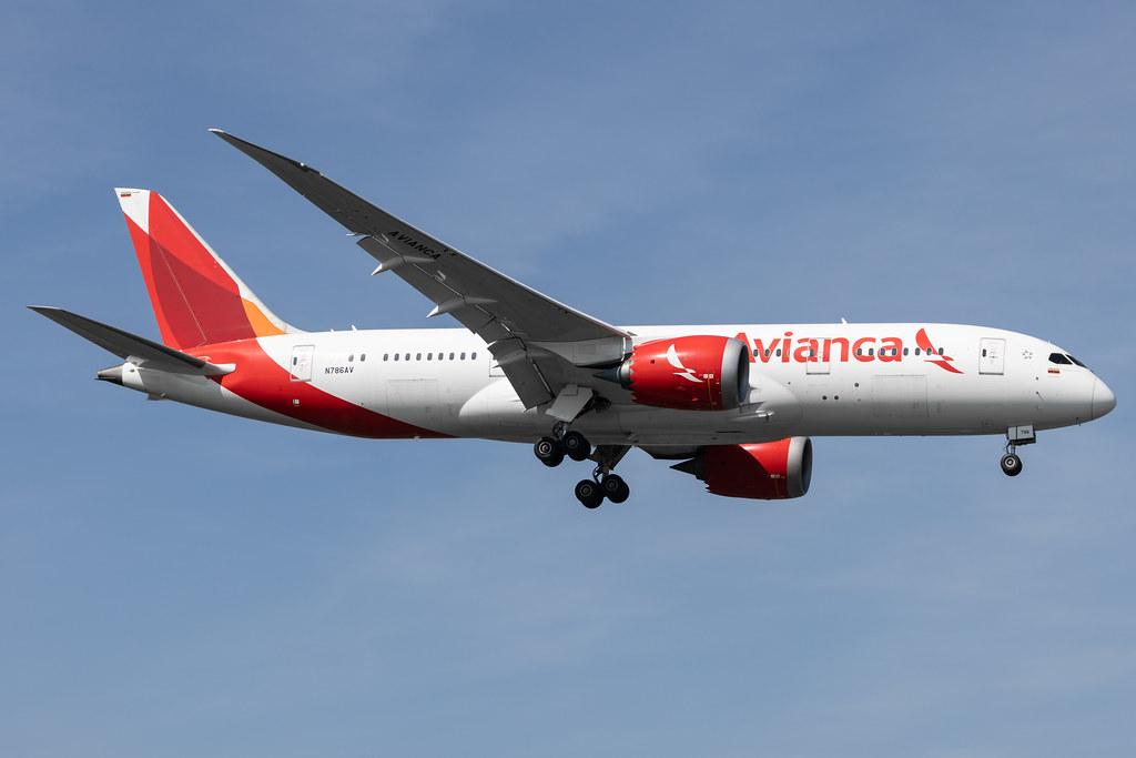 London Heathrow: Avianca (AV / AVA) |  Boeing 787-8 Dreamliner B788 | N786AV | MSN 37508
