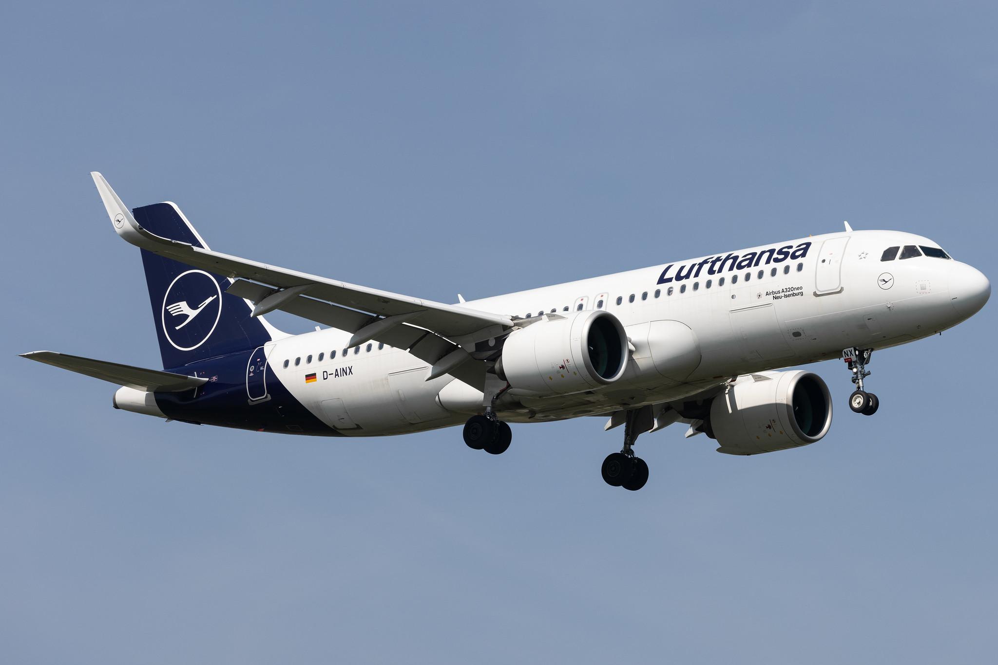 London Heathrow: Lufthansa (LH / DLH) |  Airbus A320-271N A20N | D-AINX | MSN 9251