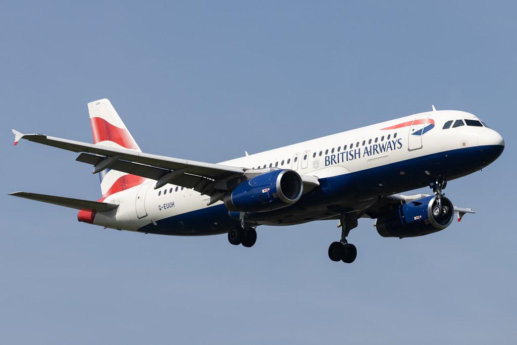 London Heathrow: British Airways (BA / BAW) |  Airbus A320-232 A320 | G-EUUH | MSN 1665