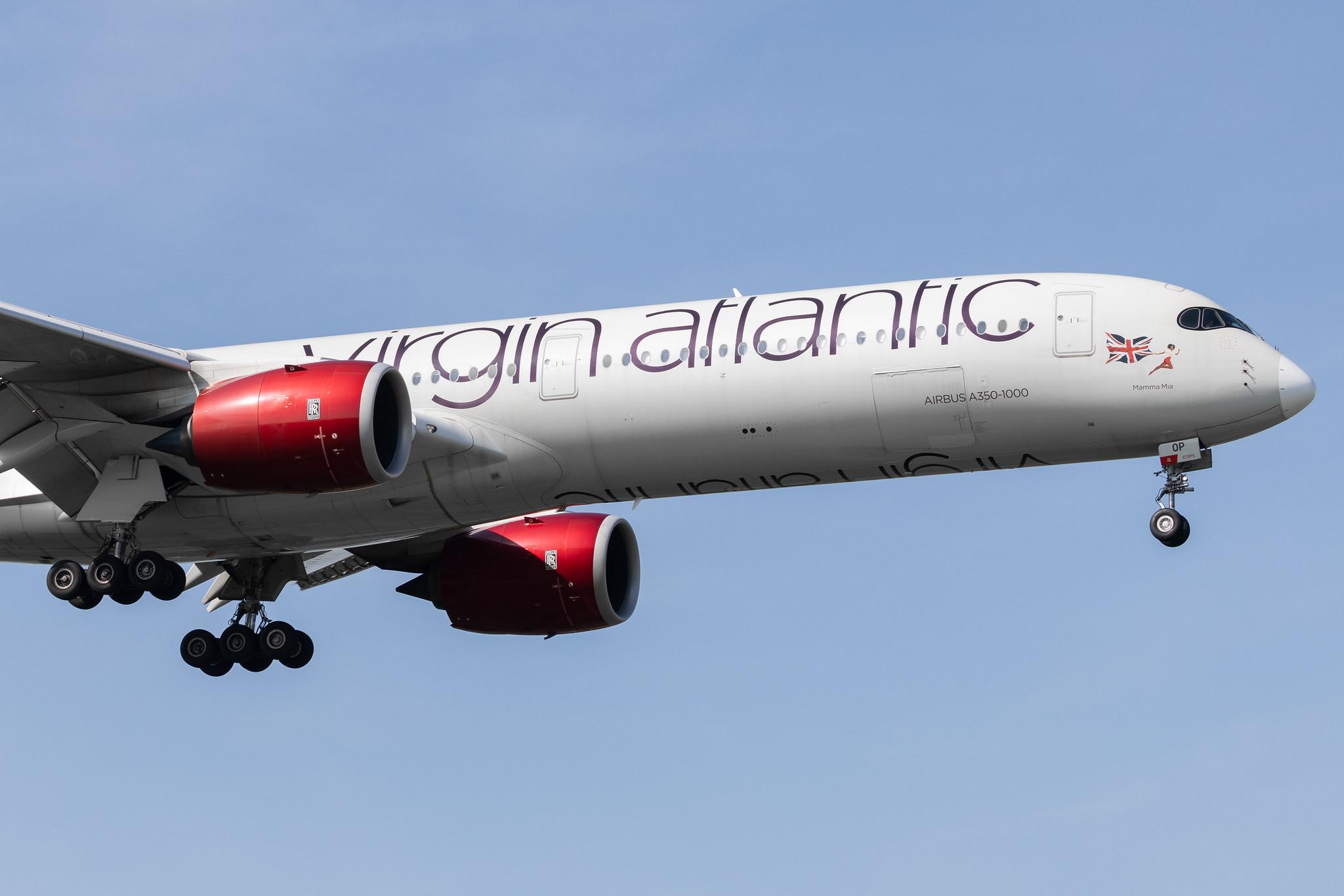 London Heathrow: Virgin Atlantic (VS / VIR) |  Airbus A350-1041 A35K | G-VPOP | MSN 298