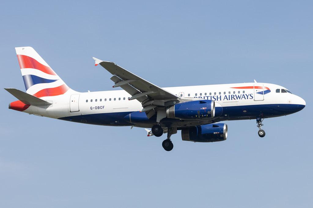 London Heathrow: British Airways (BA / BAW) |  Airbus A319-131 A319 | G-DBCF | MSN 2466