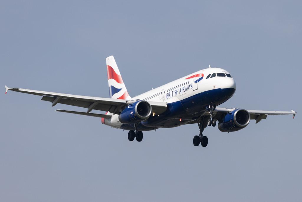 London Heathrow: British Airways (BA / BAW) |  Airbus A319-131 A319 | G-EUOA | MSN 1513