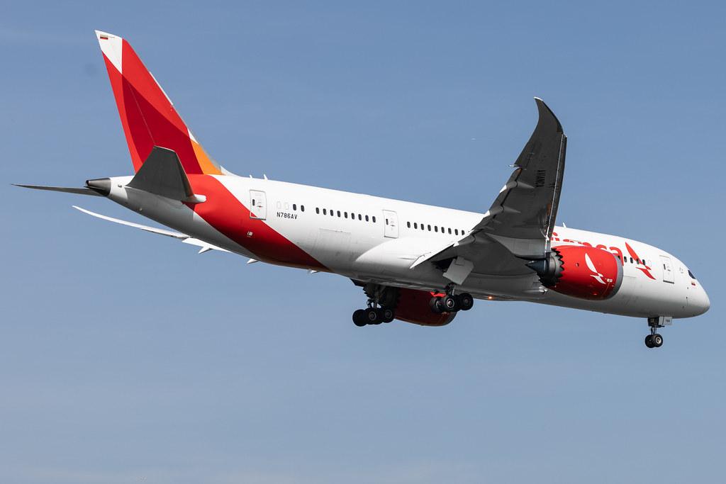 London Heathrow: Avianca (AV / AVA) |  Boeing 787-8 Dreamliner B788 | N786AV | MSN 37508