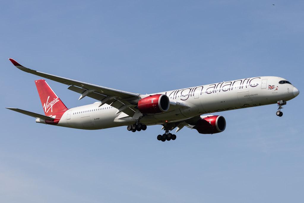 London Heathrow: Virgin Atlantic (VS / VIR) |  Airbus A350-1041 A35K | G-VPOP | MSN 298