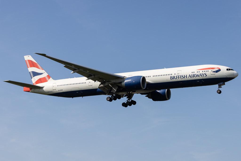 London Heathrow: British Airways (BA / BAW) |  Boeing 777-336(ER) B77W | G-STBF | MSN 40543