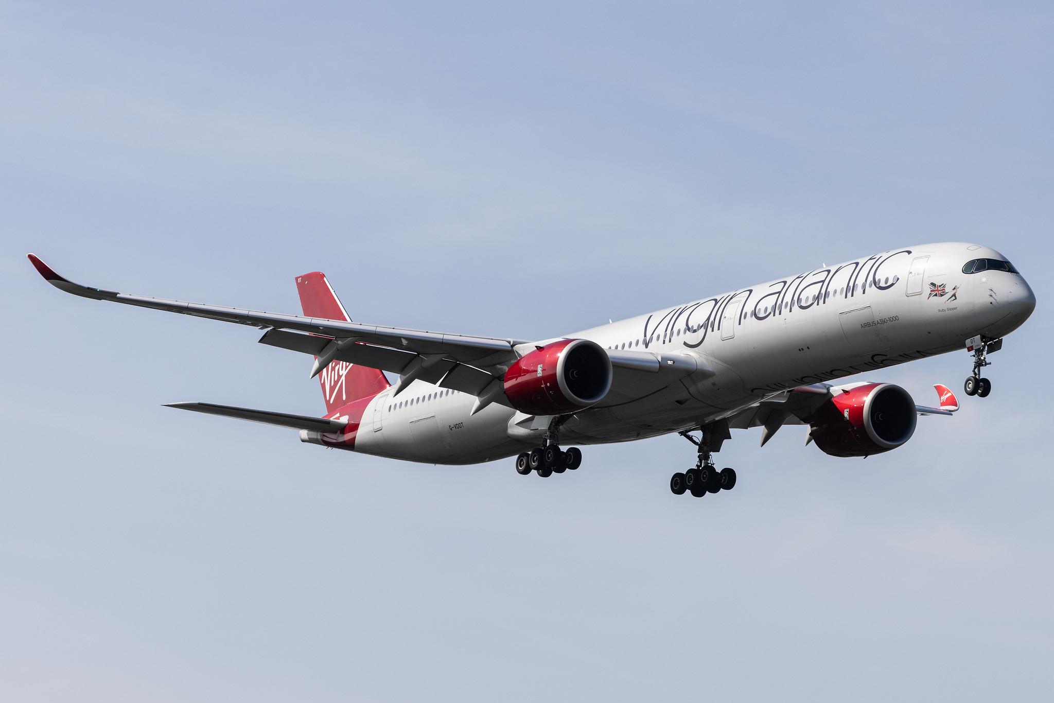 London Heathrow: Virgin Atlantic (VS / VIR) |  Airbus A350-1041 A35K | G-VDOT | MSN 071