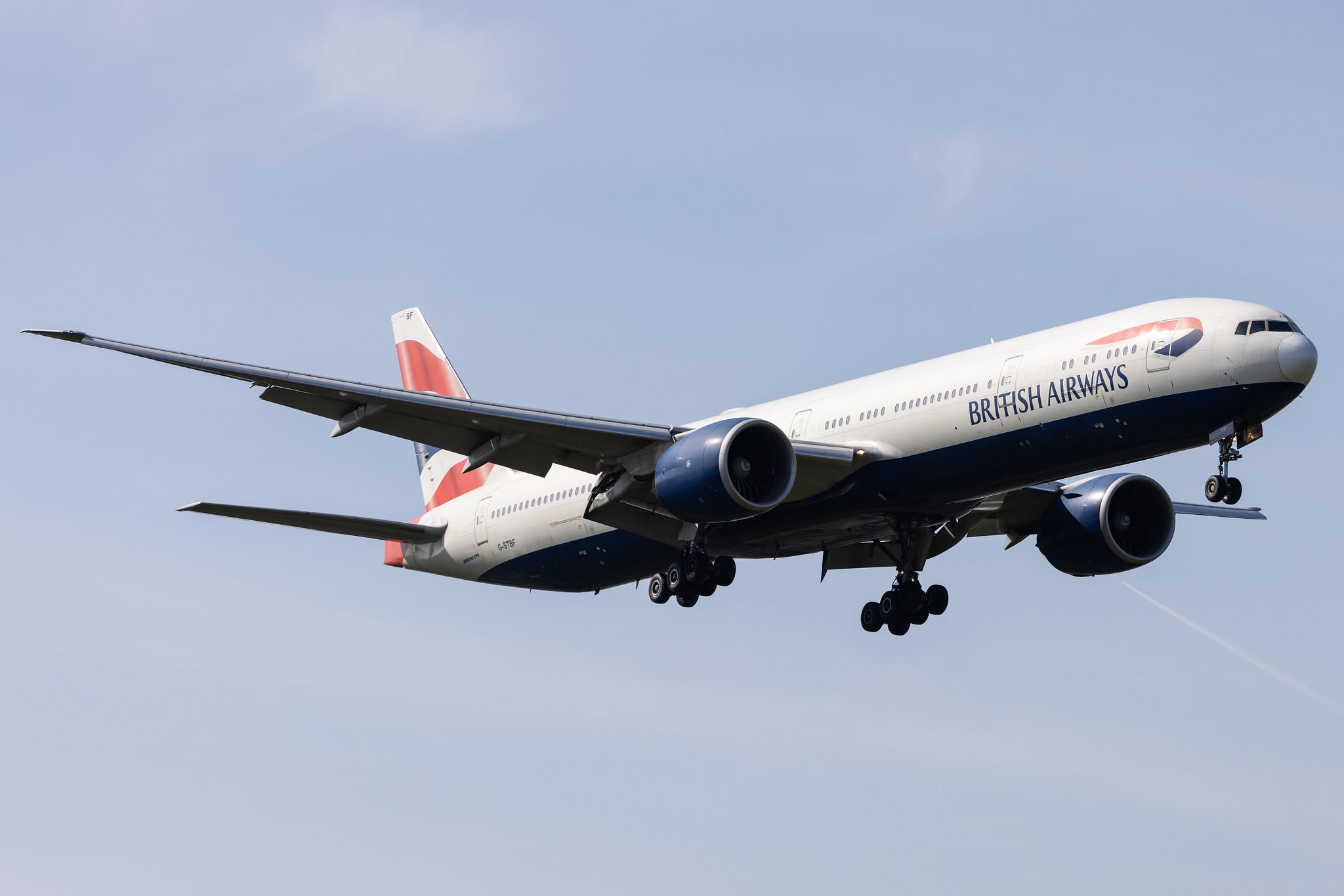 London Heathrow: British Airways (BA / BAW) |  Boeing 777-336(ER) B77W | G-STBF | MSN 40543