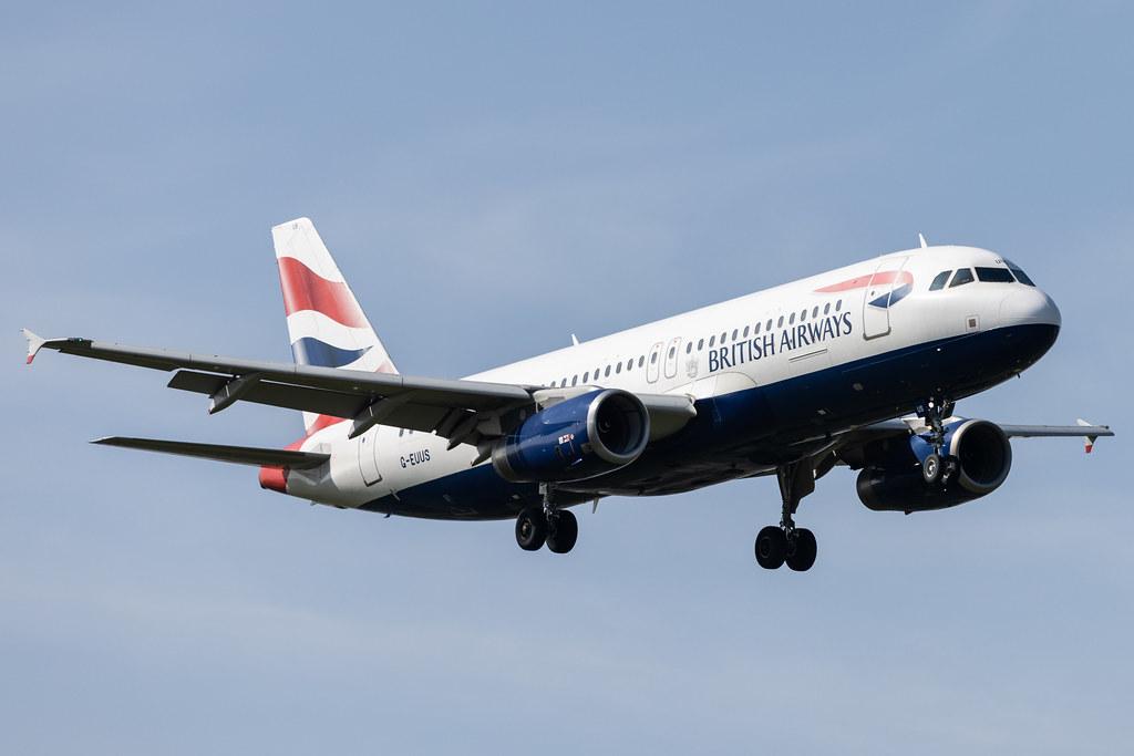 London Heathrow: British Airways (BA / BAW) |  Airbus A320-232 A320 | G-EUUS | MSN 3301