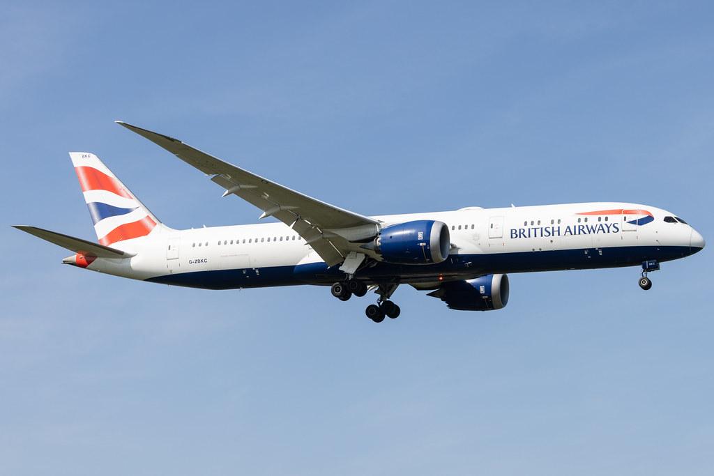 London Heathrow: British Airways (BA / BAW) |  Boeing 787-9 Dreamliner B789 | G-ZBKC | MSN 38621