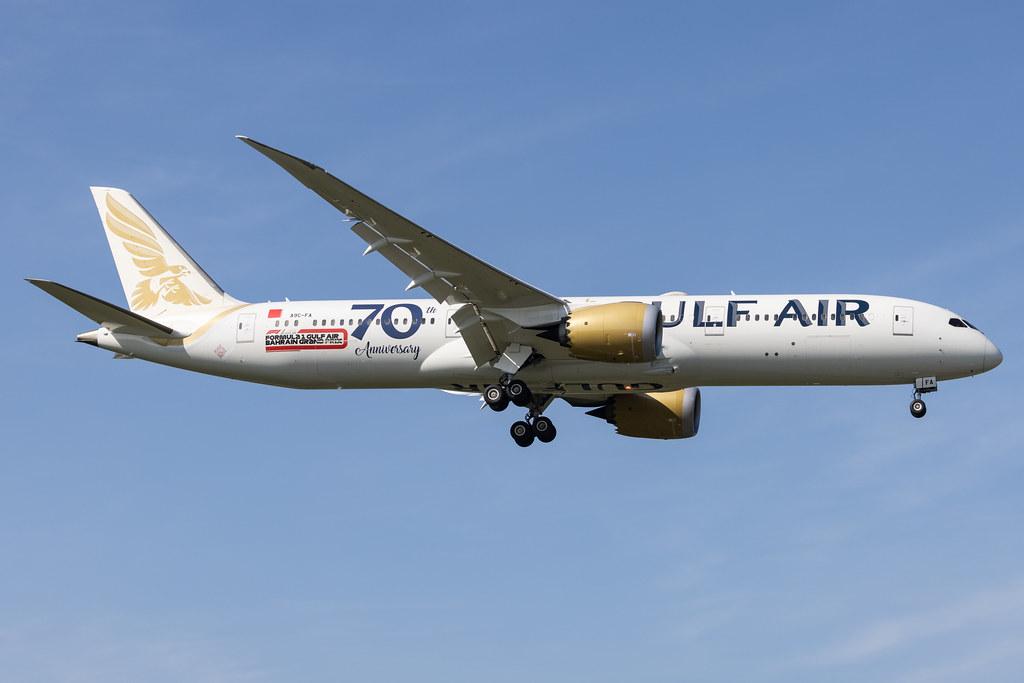 London Heathrow: Gulf Air (GF / GFA) |  Boeing 787-9 Dreamliner B789 | A9C-FA | MSN 39996