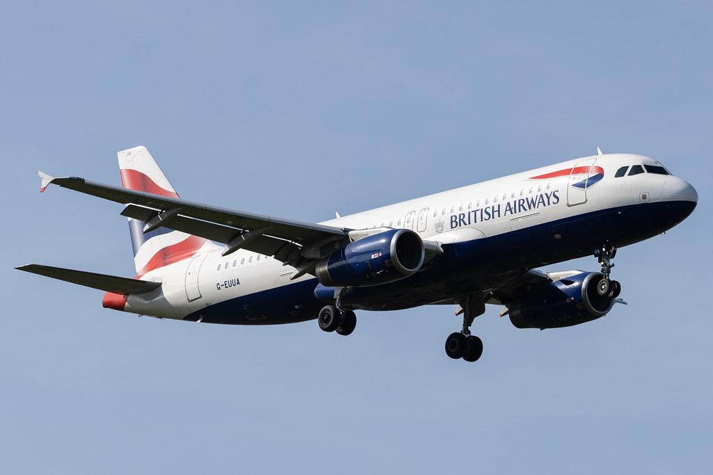 London Heathrow: British Airways (BA / BAW) |  Airbus A320-232 A320 | G-EUUA | MSN 1661