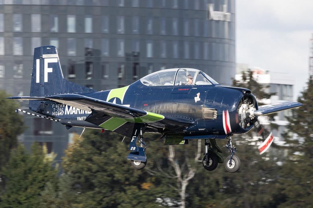 Hamburg Airport: Private owner | North American T-28C Trojan T28 | F-AZHN | MSN 226-124