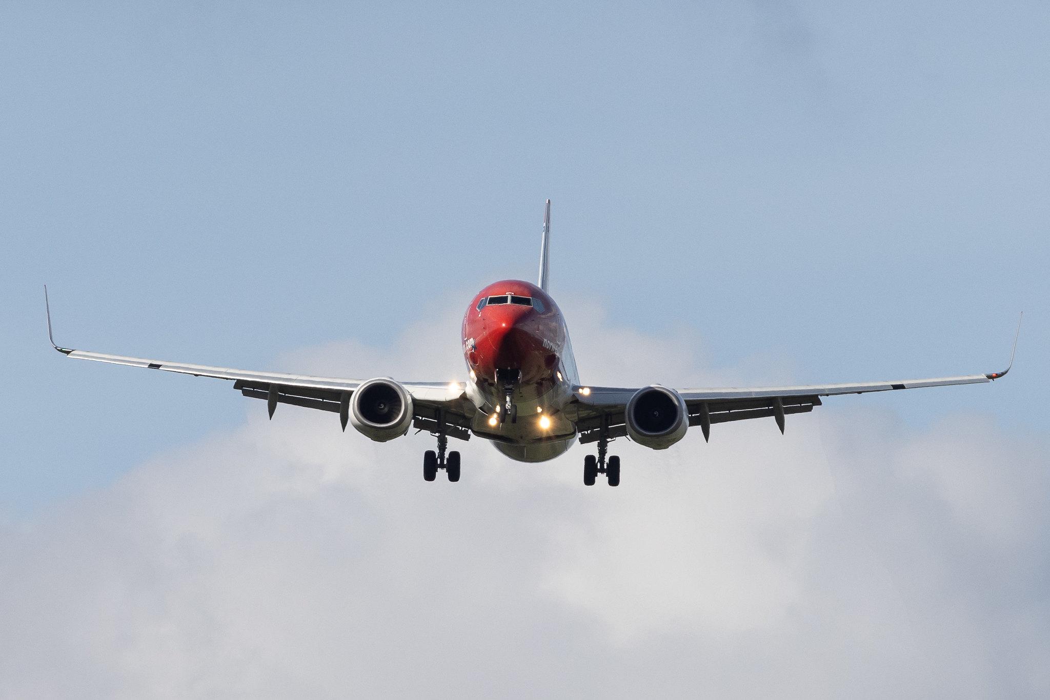 Hamburg Airport: Norwegian (DY / NAX) | Operator: Norwegian Air Shuttle AOC | Boeing 737-8JP B738 | LN-DYX | MSN 39011